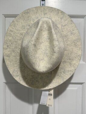 REINHARD PLANK WOOL FEDORA HAT GREY